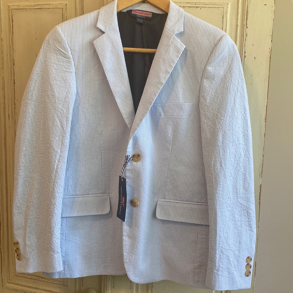 Vineyard Vines Seersucker Sportcoat Jacket